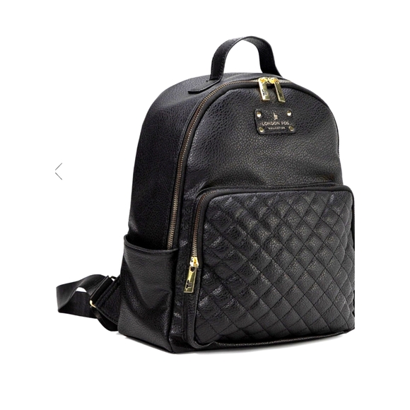 LONDON FOG ELDIE PEBBLE BACKPACK